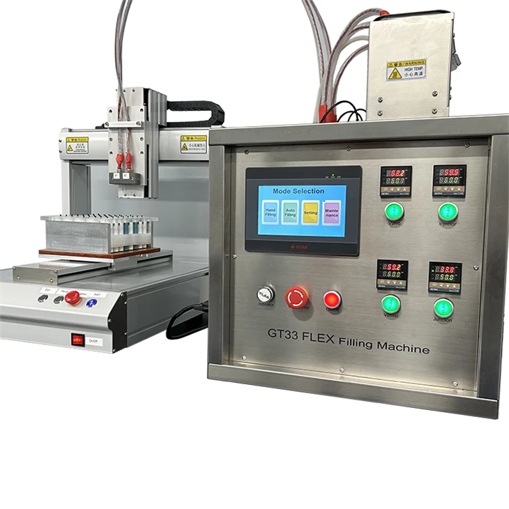 High Quality Fast Speed Automatic CBD/THC/HHC Oil Filling Machine GT33 For Pre-Rolls Filling