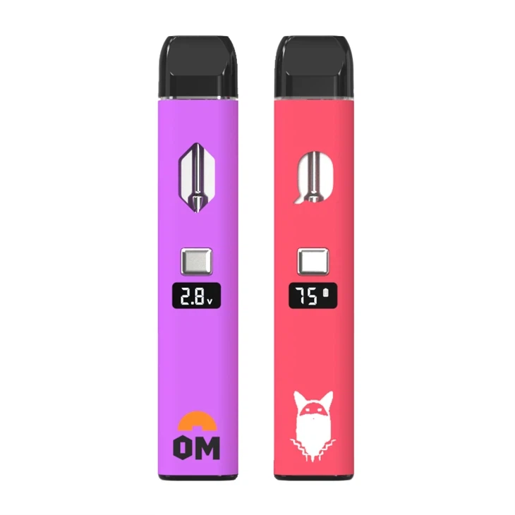 2ML üres Delta 8 Hhc CBD Vape Device Vastag Olaj Eldobható Vape Pen párologtató Gyártó és Szállító